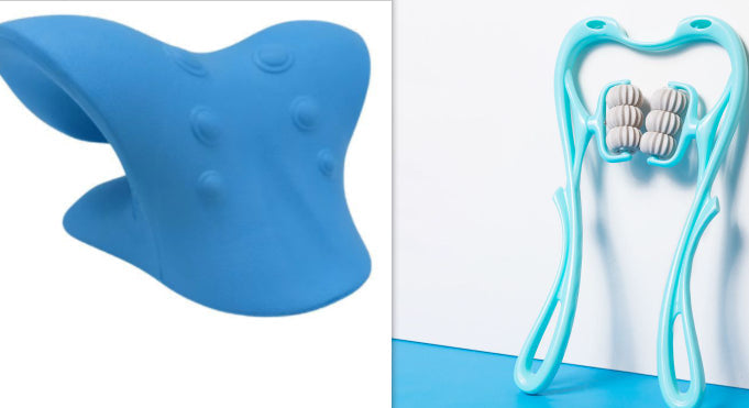 Manual Six-wheel Neck Massager l