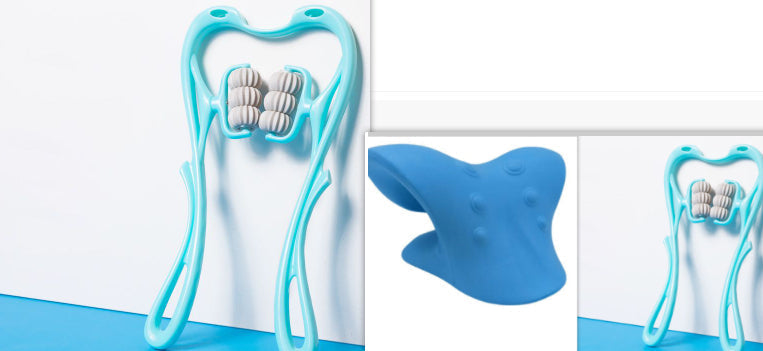 Manual Six-wheel Neck Massager l