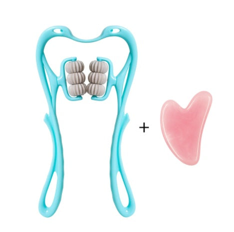 Manual Six-wheel Neck Massager l