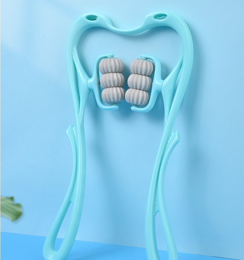 Manual Six-wheel Neck Massager l
