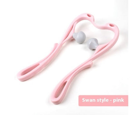 Manual Six-wheel Neck Massager l