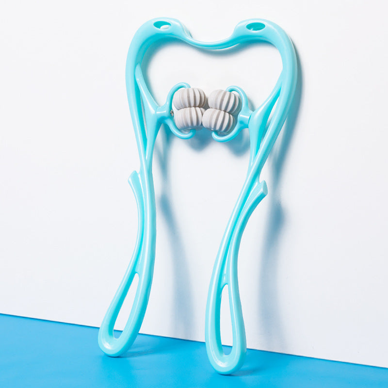 Manual Six-wheel Neck Massager l